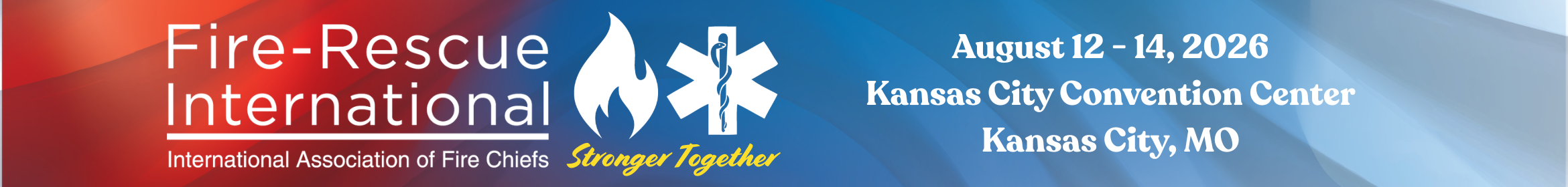 2026 Fire-Rescue International Main banner